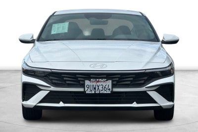 2025 Hyundai Elantra Hybrid Blue