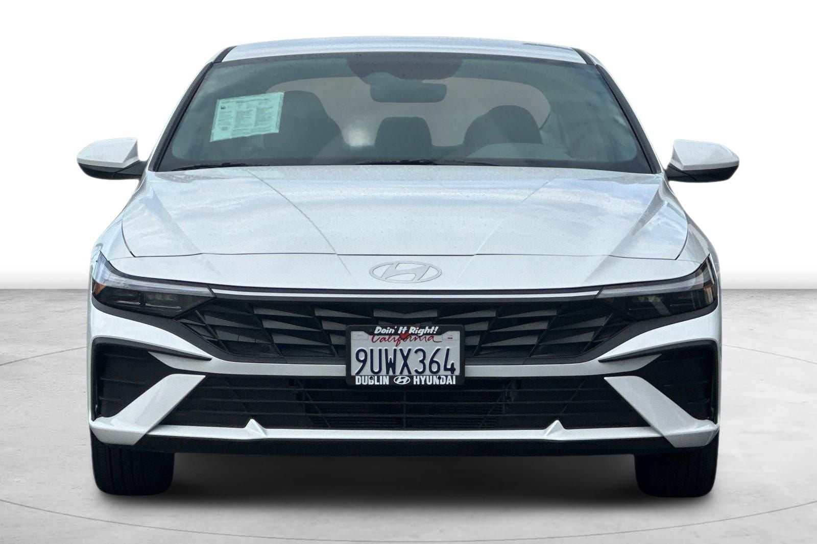 2025 Hyundai Elantra Hybrid Blue