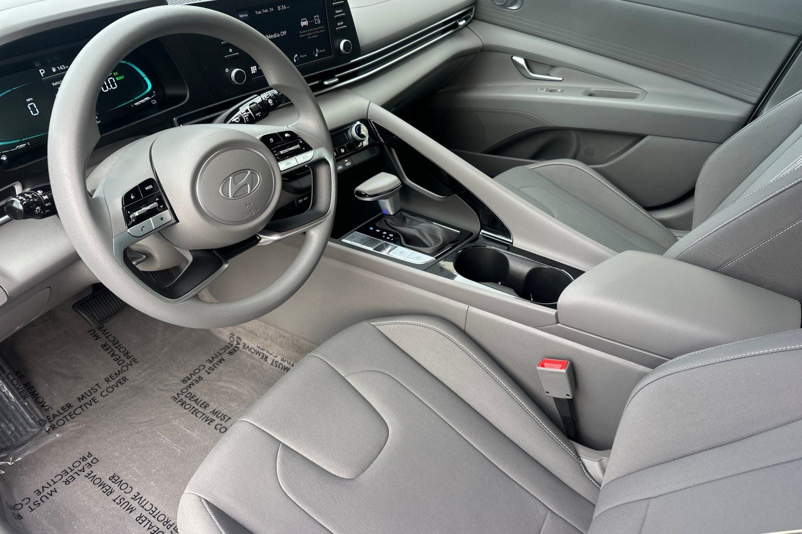 2025 Hyundai Elantra Hybrid Blue