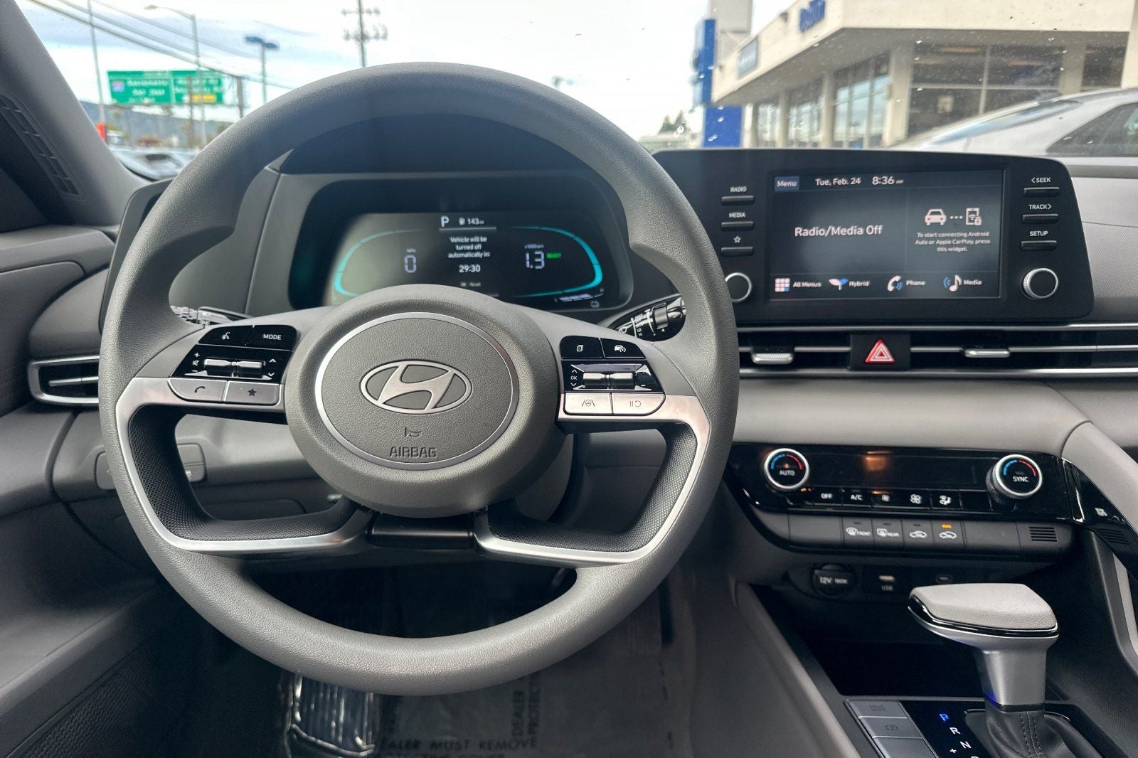 2025 Hyundai Elantra Hybrid Blue