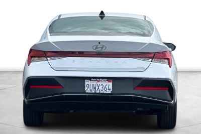 2025 Hyundai Elantra Hybrid Blue