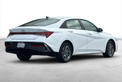 2025 Hyundai Elantra Hybrid Blue