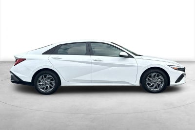 2025 Hyundai Elantra Hybrid Blue