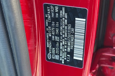 2025 Hyundai Elantra Hybrid SEL Sport