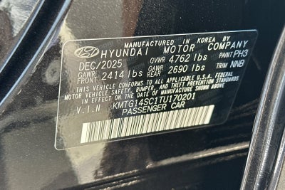 2026 Genesis G70 2.5T