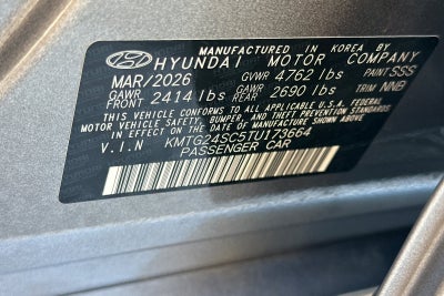 2026 Genesis G70 2.5T Prestige