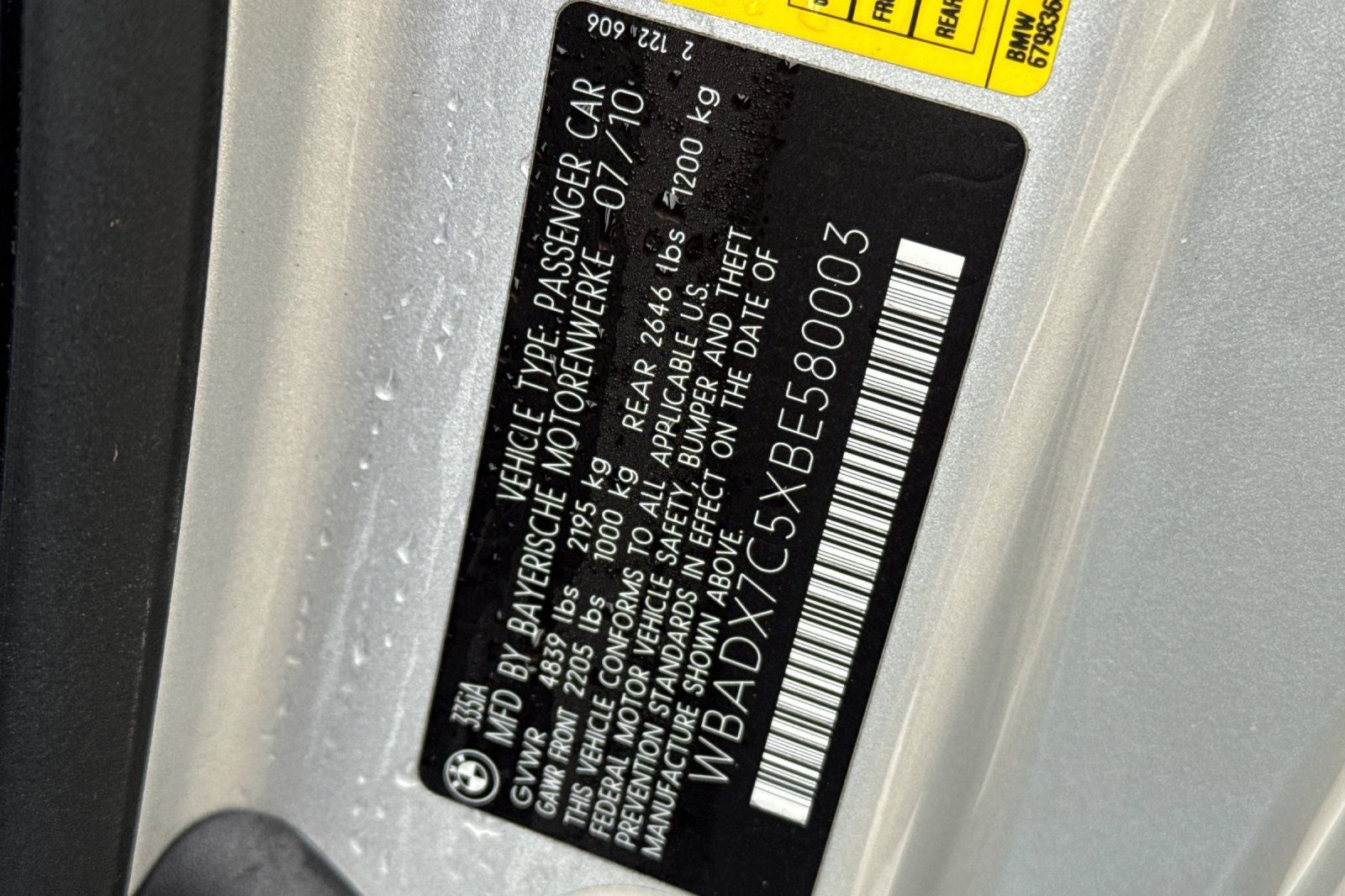 2011 BMW 3 Series 335i