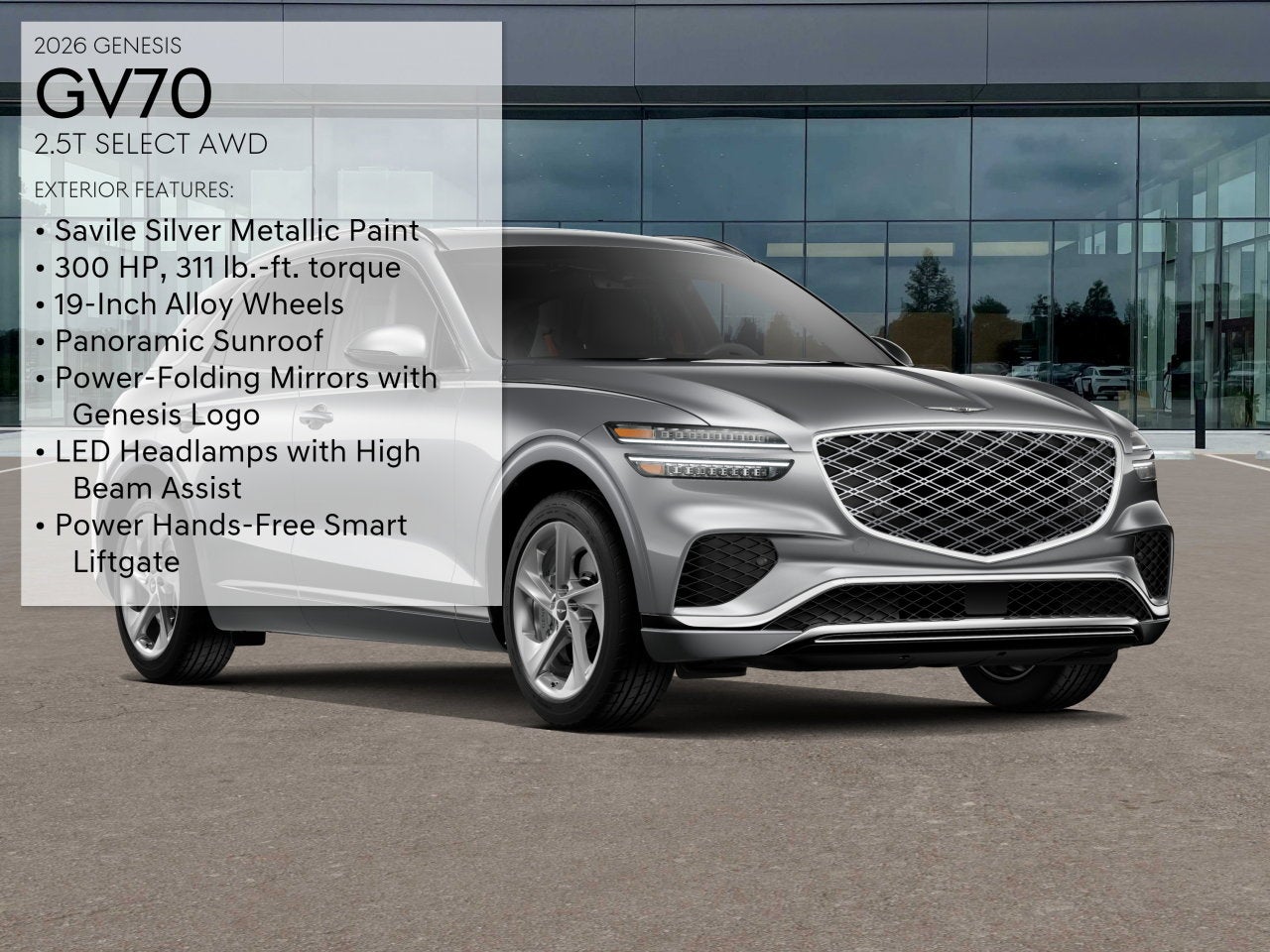 2026 Genesis GV70 2.5T Select