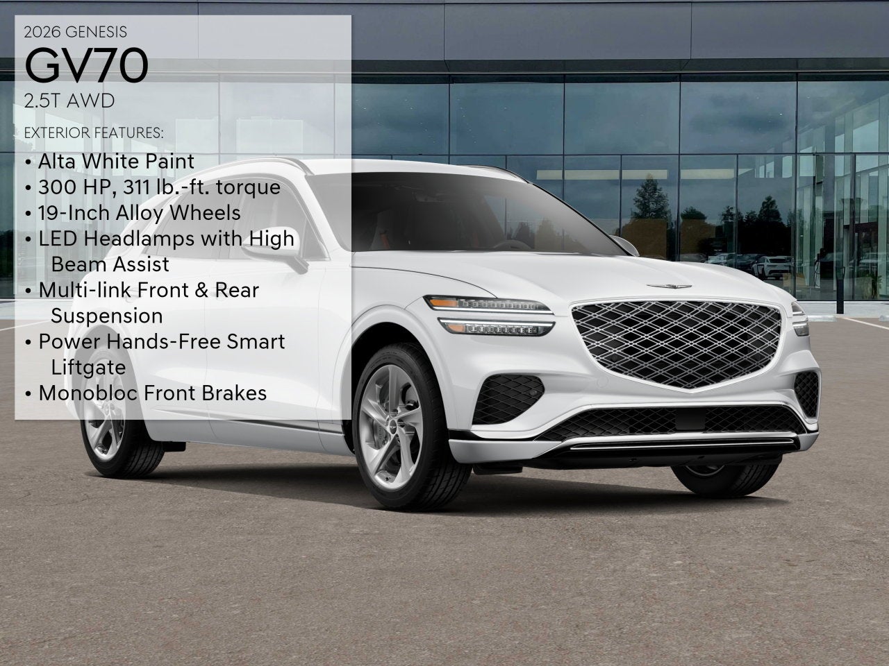 2026 Genesis GV70 2.5T