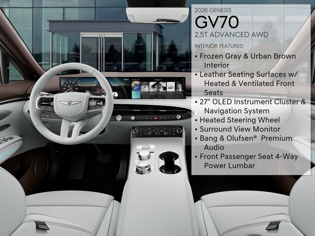 2026 Genesis GV70 2.5T ADVANCED