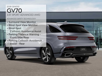2026 Genesis GV70 3.5T SPORT ADVANCED
