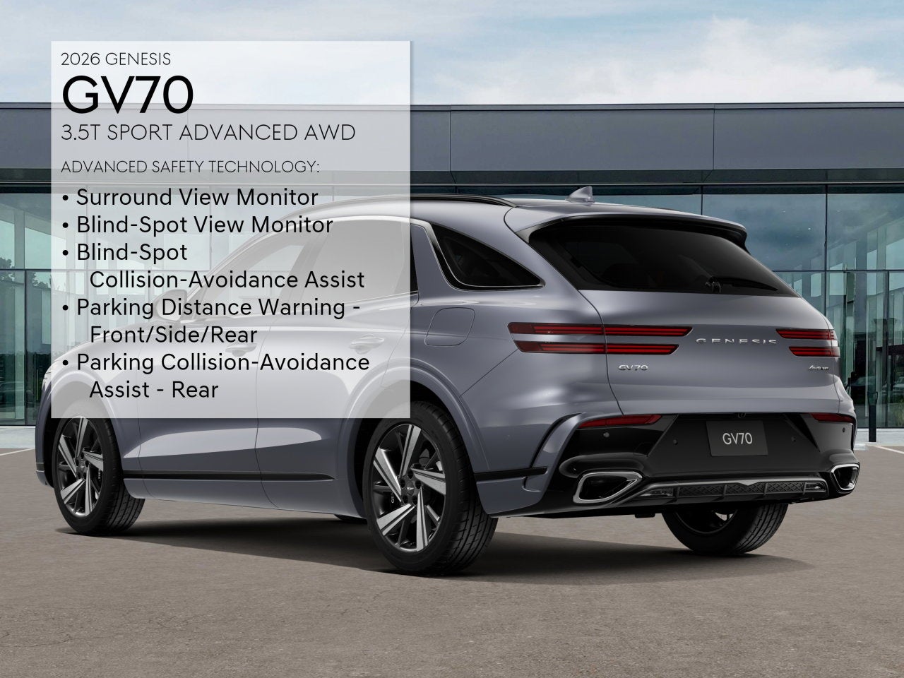 2026 Genesis GV70 3.5T SPORT ADVANCED