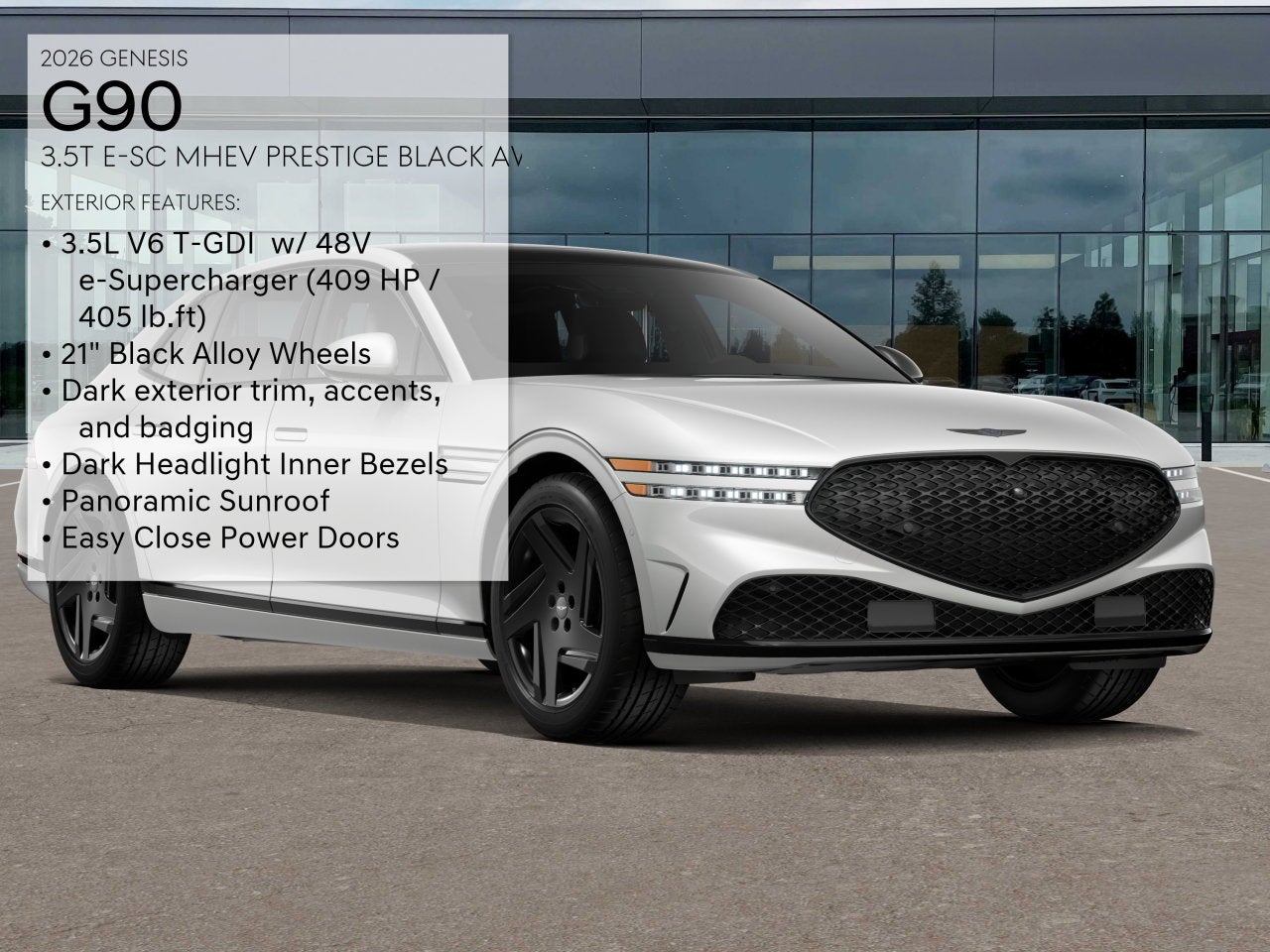 2026 Genesis G90 3.5T e-SC