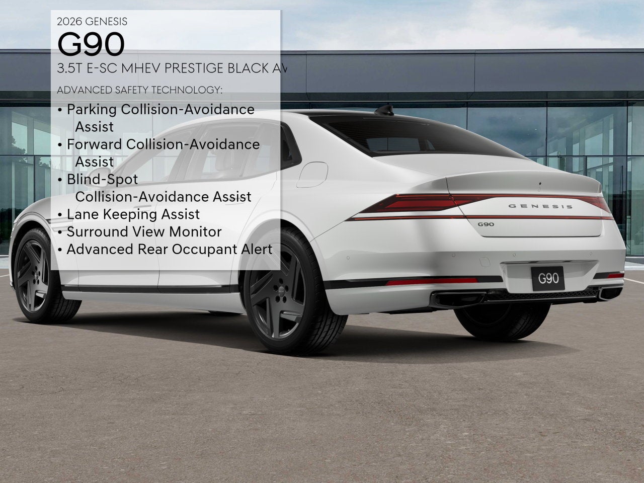 2026 Genesis G90 3.5T e-SC