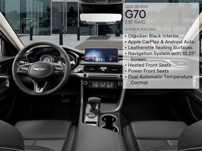 2026 Genesis G70 2.5T