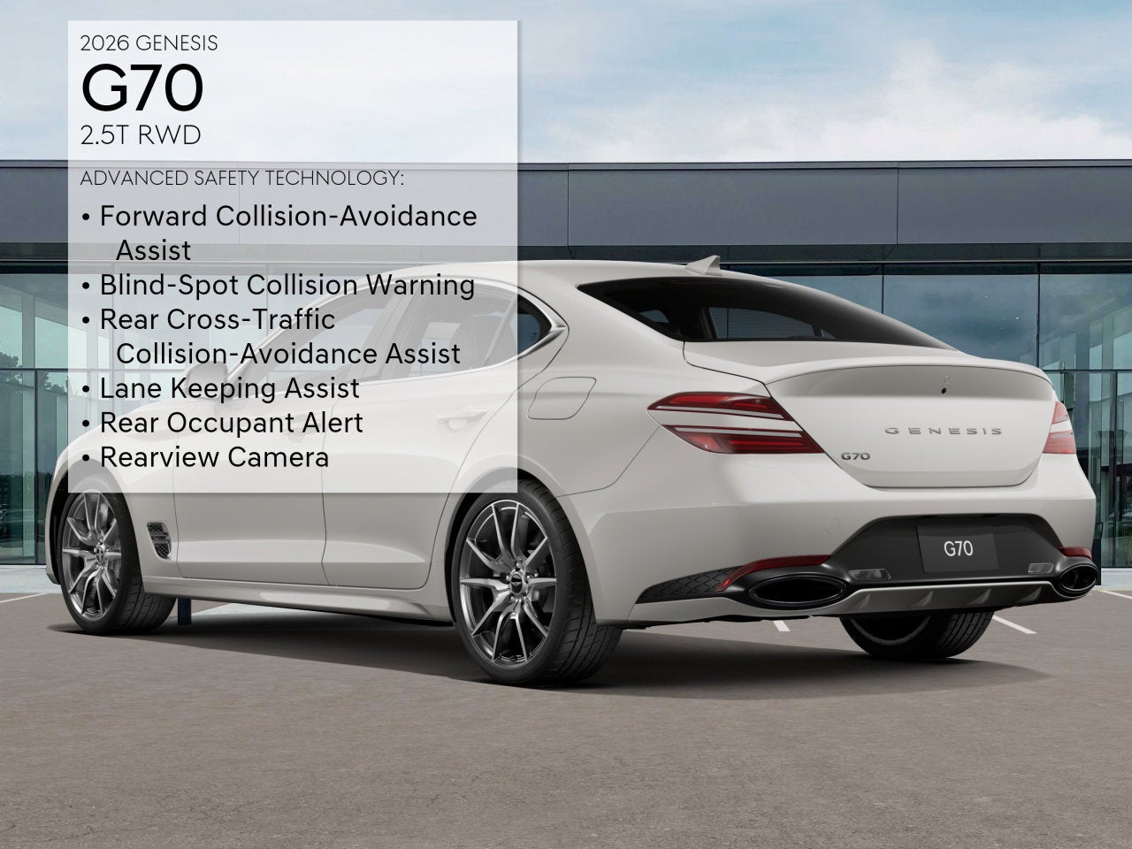 2026 Genesis G70 2.5T