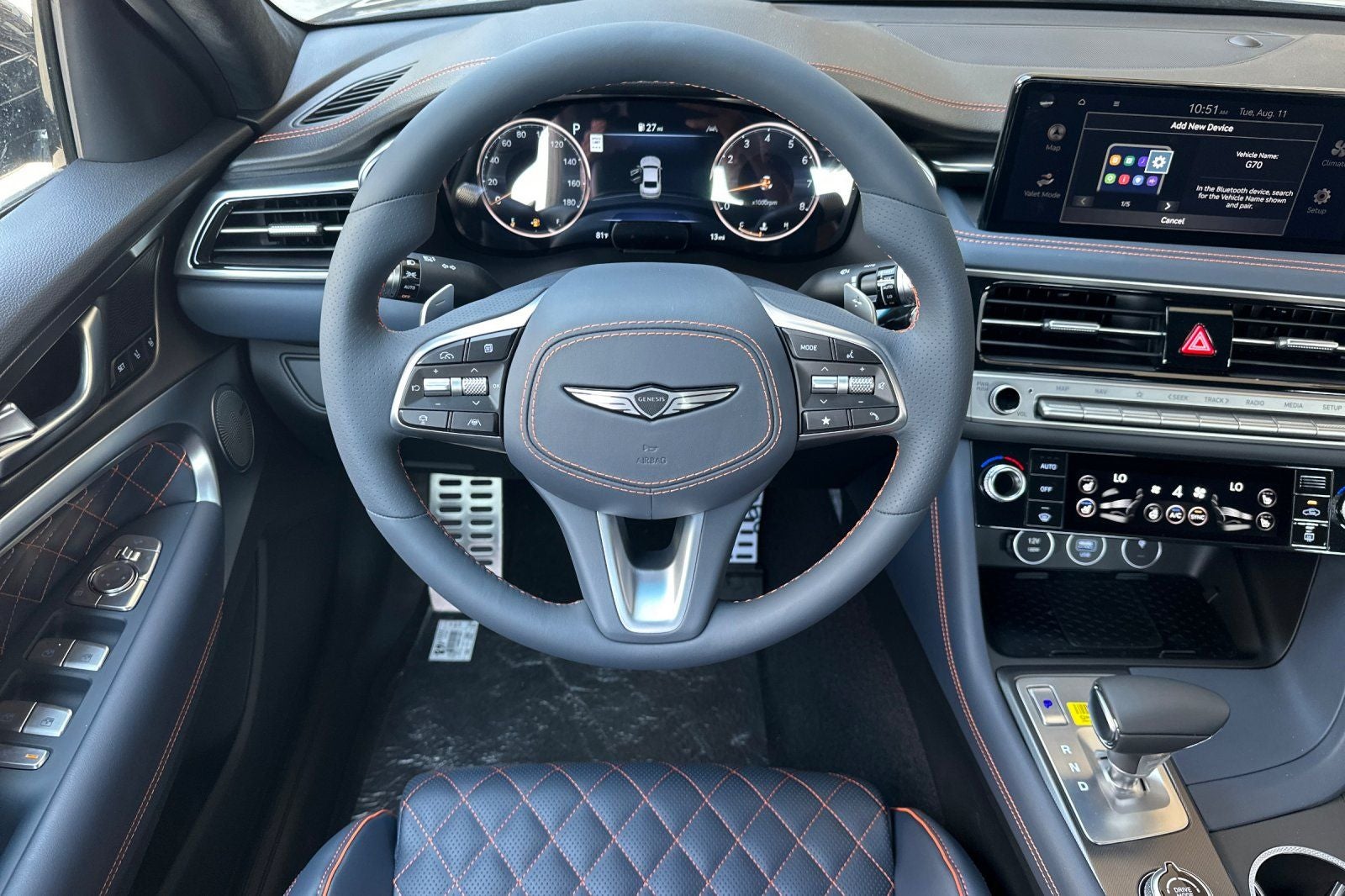 2026 Genesis G70 3.3T PRESTIGE GRAPHITE