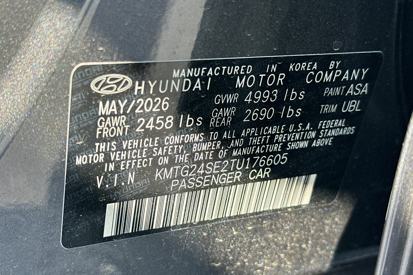 2026 Genesis G70 3.3T PRESTIGE GRAPHITE
