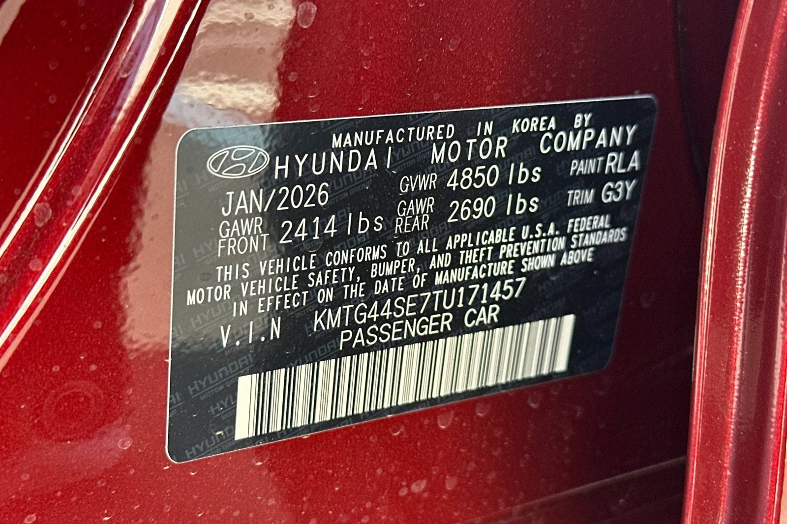 2026 Genesis G70 3.3T SPORT PRESTIGE