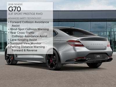 2026 Genesis G70 3.3T Sport Prestige