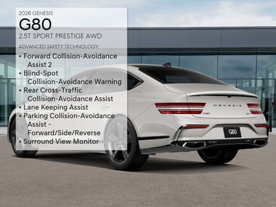 2026 Genesis G80 2.5T SPORT PRESTIGE