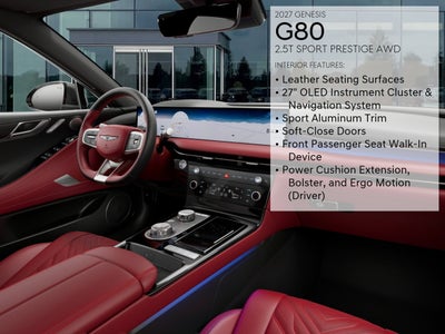 2027 Genesis G80 3.3T Sport