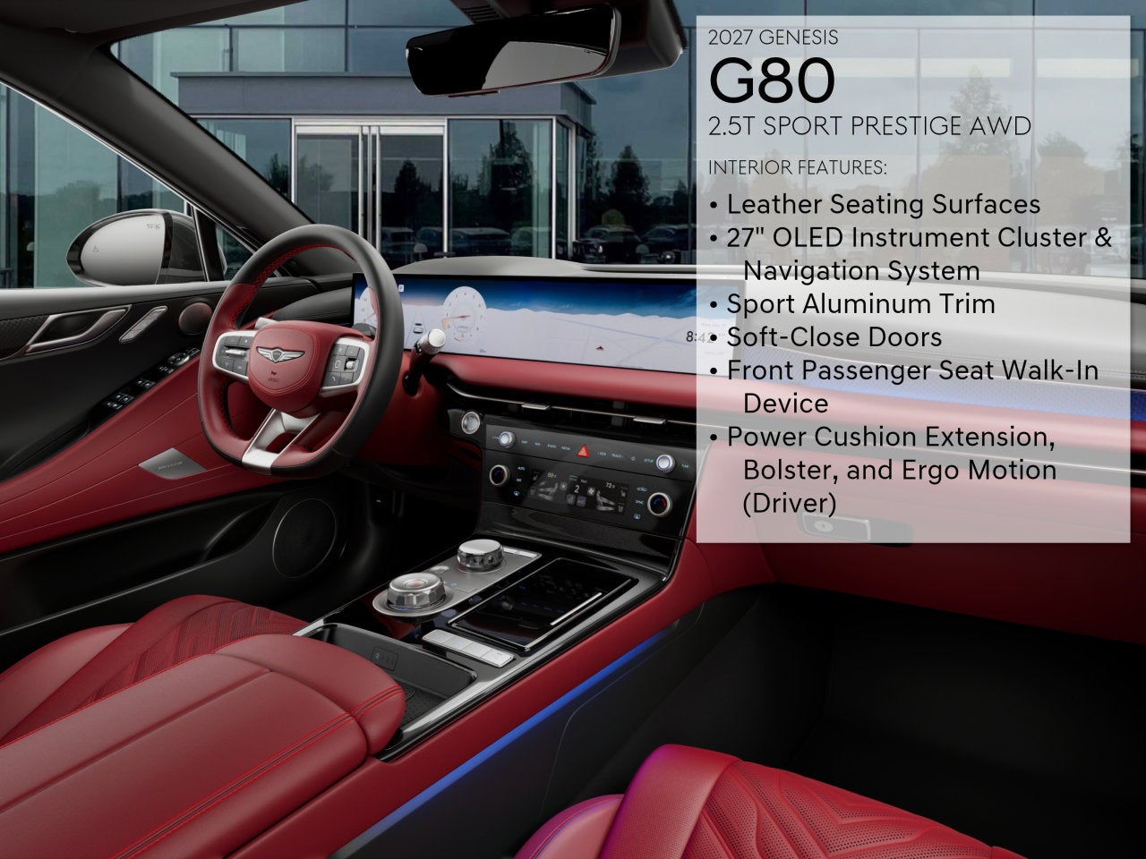 2027 Genesis G80 3.3T Sport