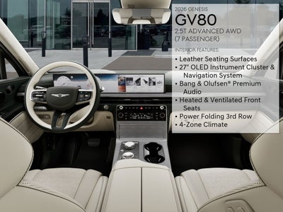 2026 Genesis GV80 2.5T ADVANCED