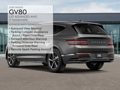 2026 Genesis GV80 2.5T ADVANCED