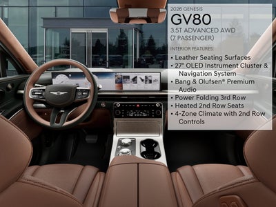 2026 Genesis GV80 3.5T ADVANCED