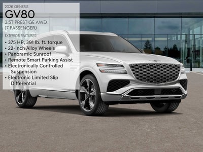 2026 Genesis GV80 3.5T Prestige