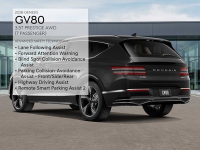 2026 Genesis GV80 3.5T Prestige