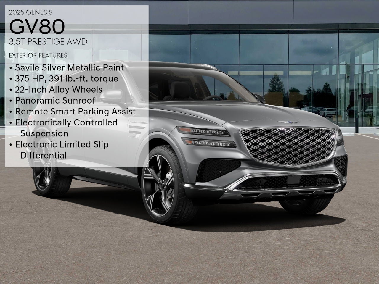 2025 Genesis GV80 3.5T PRESTIGE