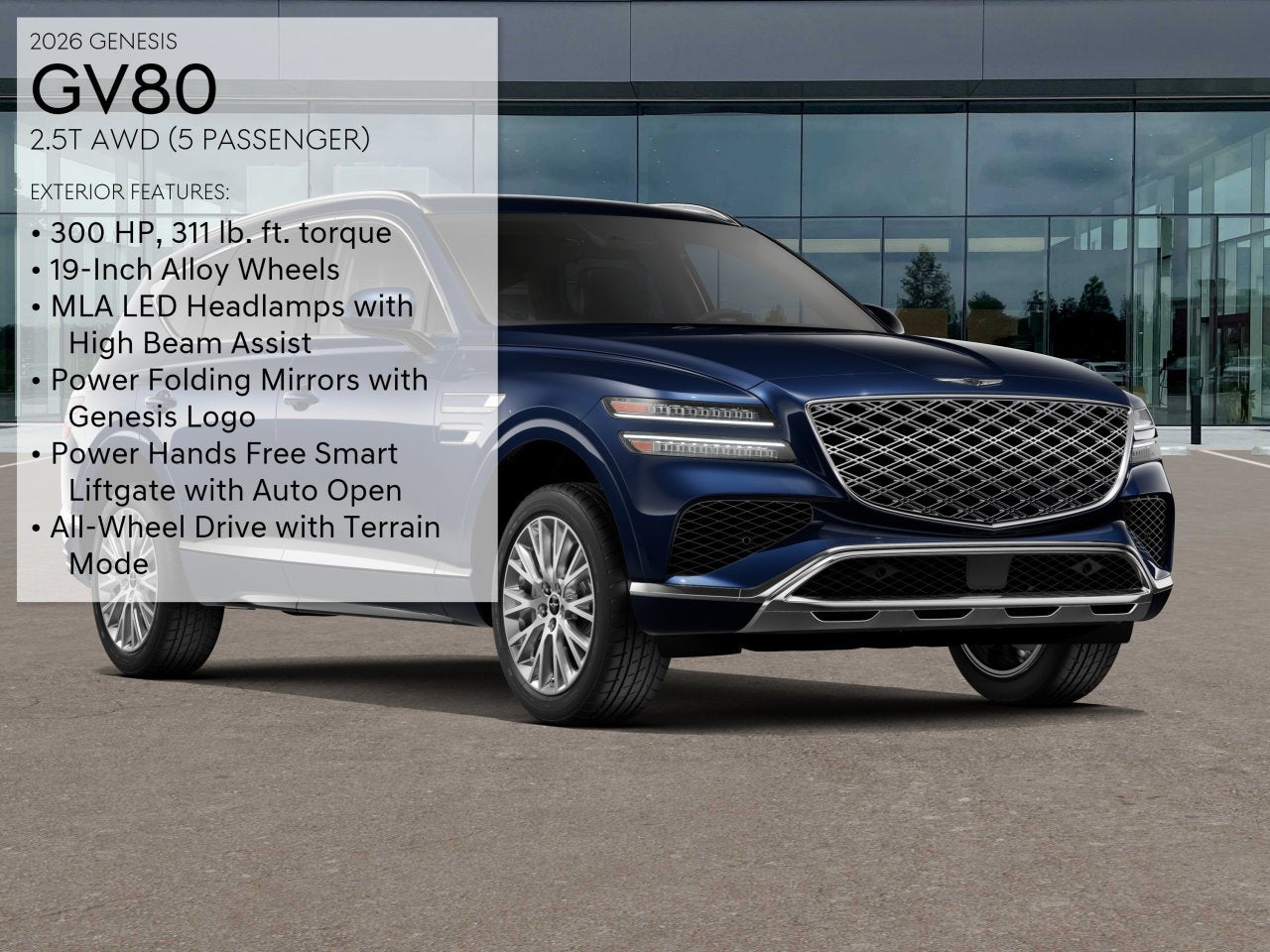 2026 Genesis GV80 2.5T