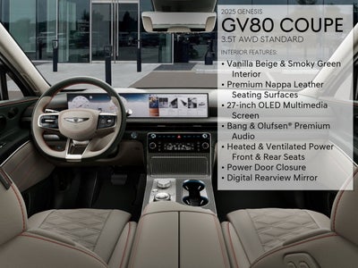 2025 Genesis GV80 Coupe 3.5T