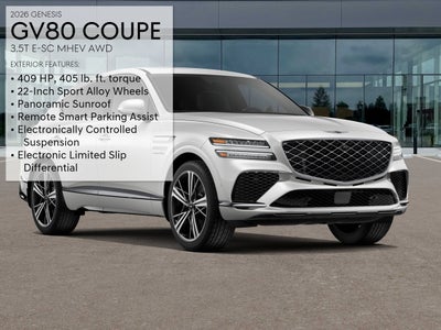 2026 Genesis GV80 Coupe 3.5T e-SC
