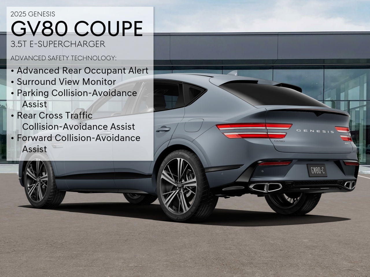 2025 Genesis GV80 Coupe 3.5T E-SC MHEV