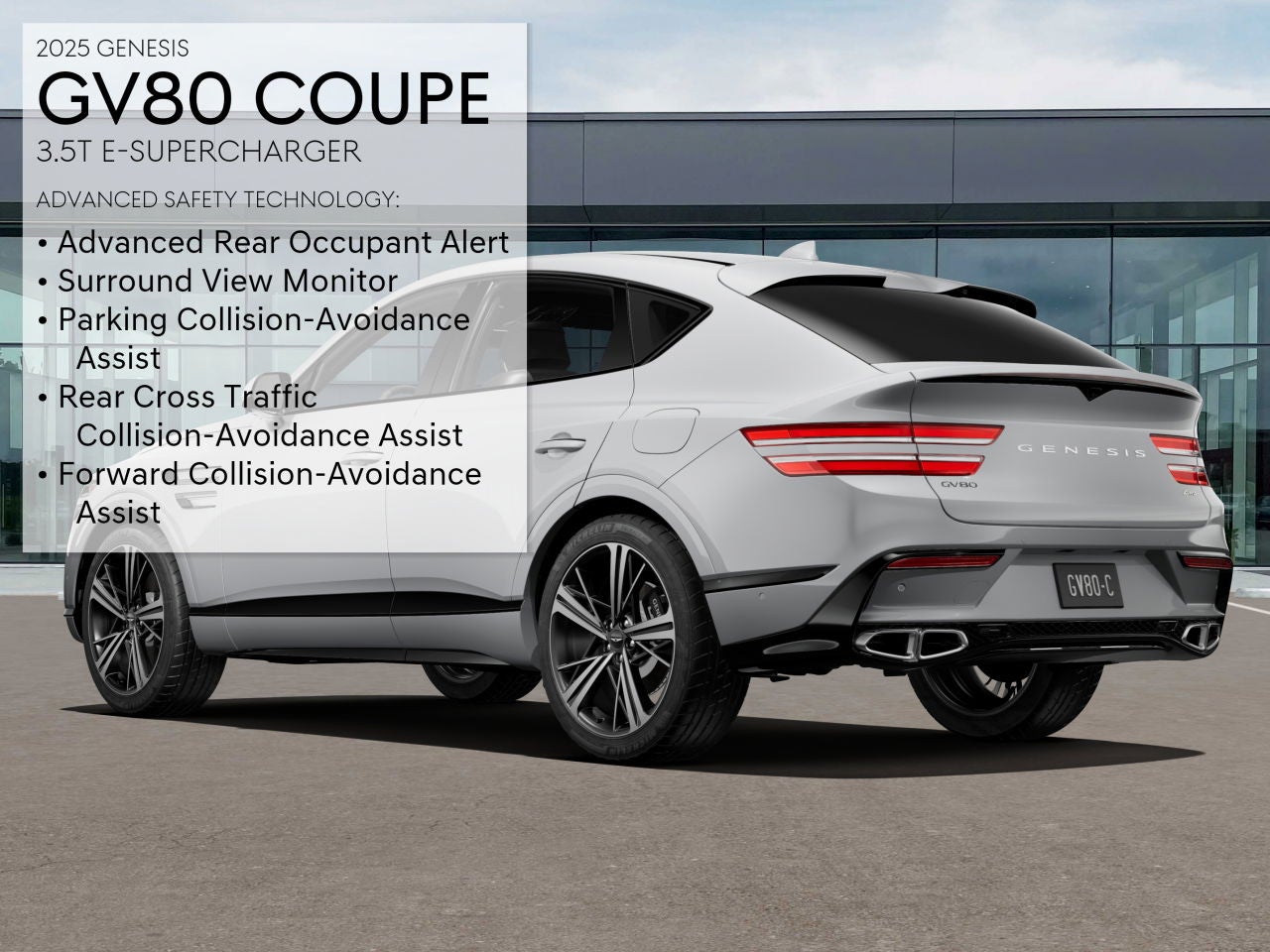 2025 Genesis GV80 Coupe 3.5T E-SC MHEV